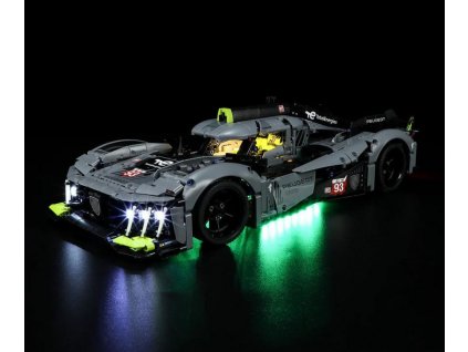 Osvětlení pro LEGO® PEUGEOT 9X8 24H Le Mans Hybrid Hypercar (42156)