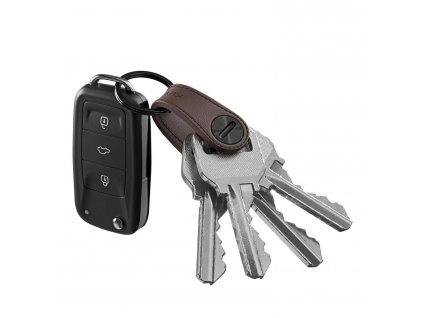 KeySmart Mini kožený organizér klíčů