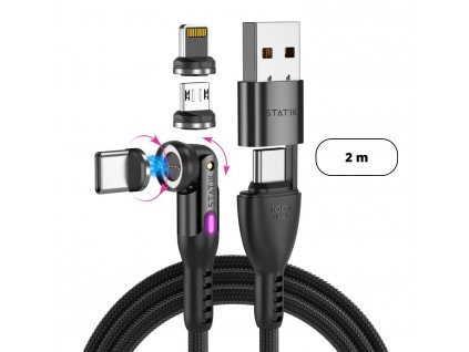 Statik 360 Pro 2.0 magnetický USB kabel 2m