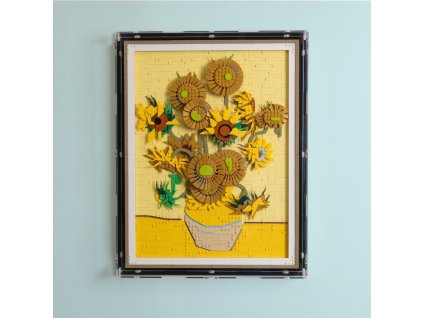 Nástěnný box pro LEGO® Vincent van Gogh – Slunečnice (31215) (1)