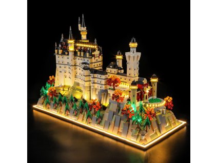 Osvětlení pro LEGO® Zámek Neuschwanstein (21063)