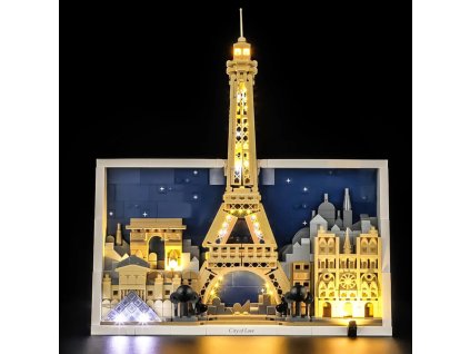 Osvětlení BX pro LEGO® Paříž – město lásky (21064) (5)