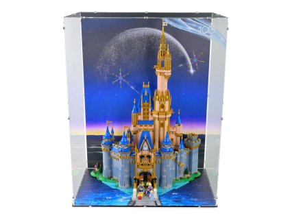 Speciální displej box pro LEGO® Zámek Disney (43222)