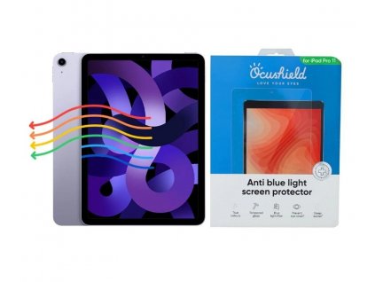 Tvrzené sklo Ocushield s blue light filtrem pro iPad AirPro 11
