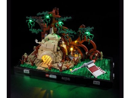 Osvětlení pro Jediský trénink na planetě Dagobah™ – diorama (2)