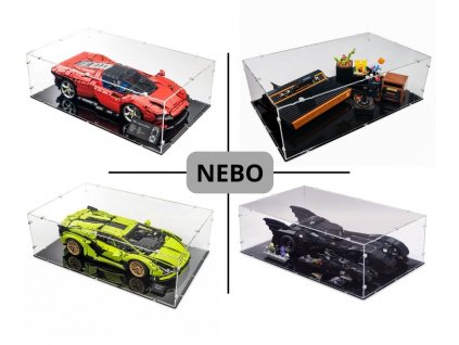 Displej box pro LEGO® Technic™ vozy, Batmobile a Atari 2600