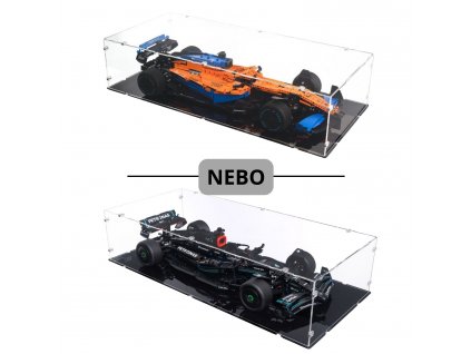 Displej box pro McLaren a Mercedes AMG F1