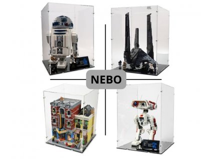 Box pro LEGO® BD 1™ (75335), R2 D2™ a modely domů