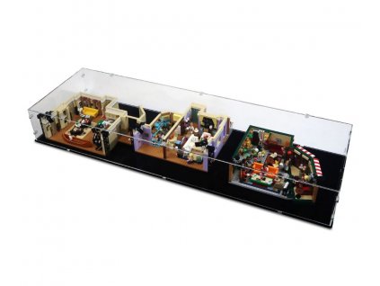 Velký displej box pro LEGO® Byty ze seriálu Přátelé + Central Perk