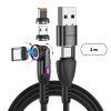 Statik 360 Pro 2.0 magnetický USB kabel 2m