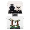 Displej box pro 2 LEGO® Helmy a Honička spídrů na Endor™