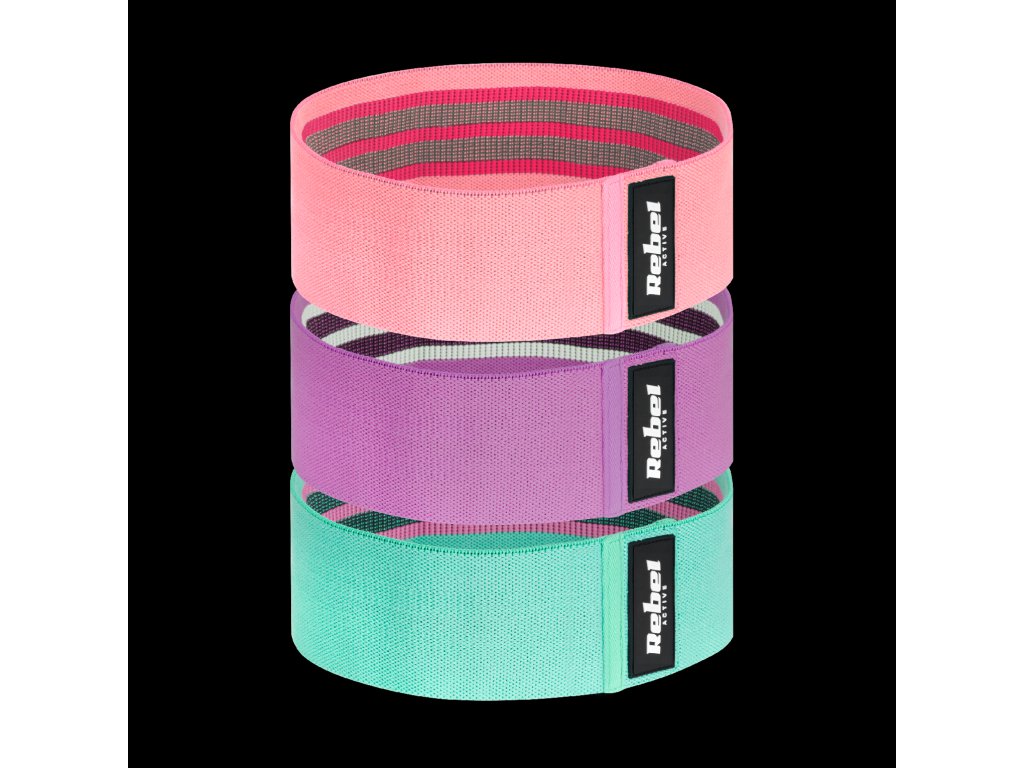 Rebel Booty band M, 27-55 kg, 3ks RBA-3003
