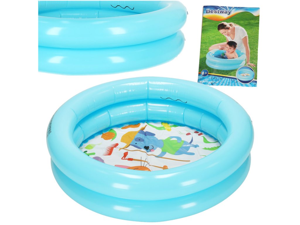 BESTWAY 51061 Dětský brouzdaliště modrý 61 cm