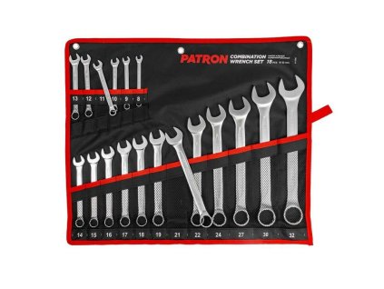 set of combination spanners 8 32 mm 18 el sheet