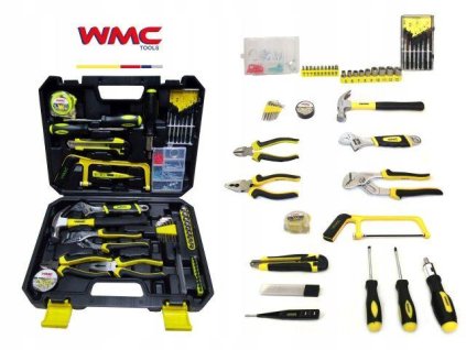 tool set spanners screwdrivers bits case 100el