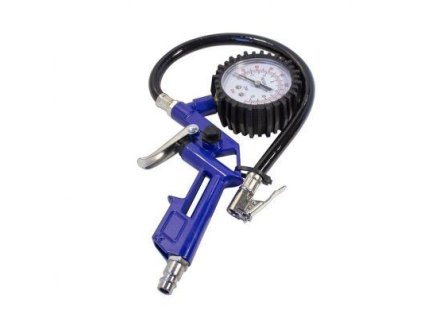 pistol with pressure gauge for inflating wheels 0 8 5 bar