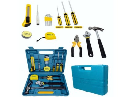 tool set 16 el combination pliers screwdrivers hammer
