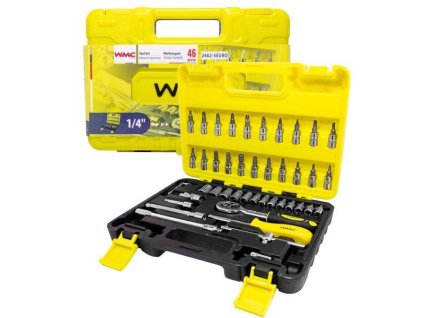tool set 1%252F4 bits sockets 46 el case
