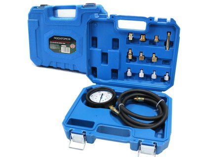 oil pressure gauge with adapters 12 el case