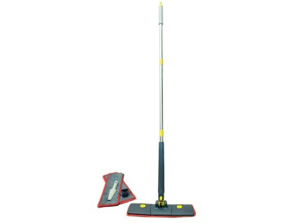 mop with butterfly wringing mechanism