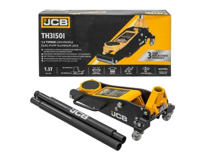 car jack frog 1 5t double piston rubber