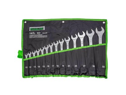 zestaw kluczy plasko oczkowych 14el