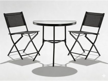 Balkónový set stůl a židle CH-SAD7132