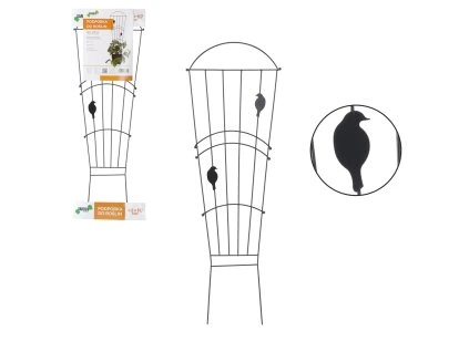 MŘÍŽ / PODPORA PRO ROSTLINY 40 x 117 CM ČERNÁ *1909