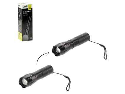 ČERNÁ LED SVÍTILNA 260LM bal=12 ks *1106