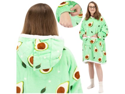 196050 ha7571 bluza koc oversize M0