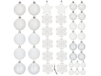 197122 ca1525 zestaw bombek choinkowych 40 szt M0