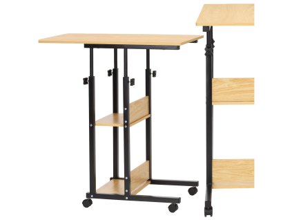 198227 hf0060 biurko mobilne 73 85 x 40 x 80 cm M0