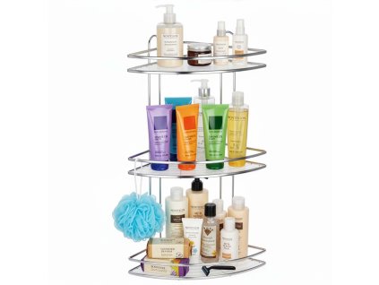 199296 ha7542 polka lazienkowa 25 x 25 x 58 cm M0