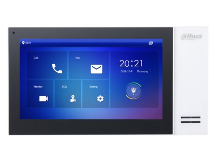 large dhi vth2421fw p monitor do wideodomofonu ip 7 tft lcd dahua 6939554972485