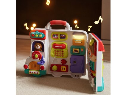 Tablica minipulacyjna edukacyjna skladana samochod 176285