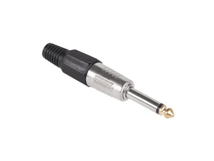 Jack konektor 6,3mm HQ mono černý