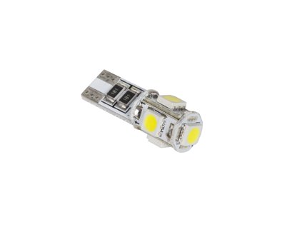 zarowka samochodowa led t10 canbus 5x smd5050 biala 67e09dffe60348a4ad8d65d690e9376f 56df3469