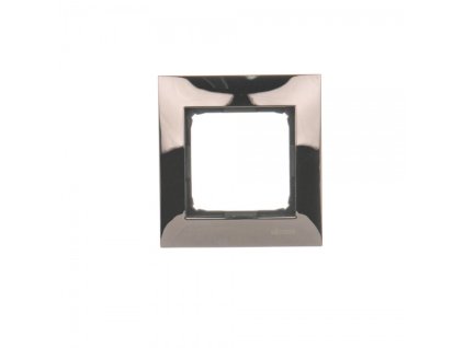 Rámeček jednonásobný Simon 54 premium tmavá ocel kovový