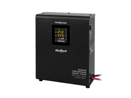 Záložní zdroj 12V POWER-500 závěsný 230V 500VA 300W RB-4011