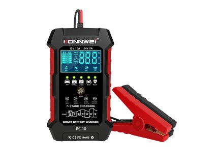 Tester autobaterie Konnwei RC-10