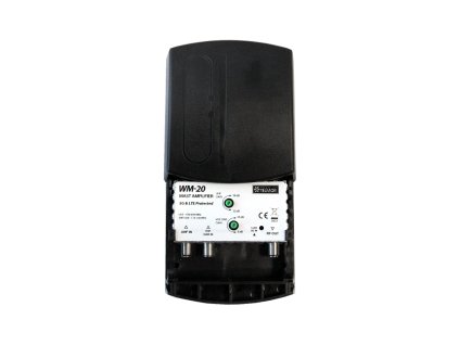Anténní zesilovač WM-20 UHF VHF DVB-T2 5G PROTECTED Telkom Telmor