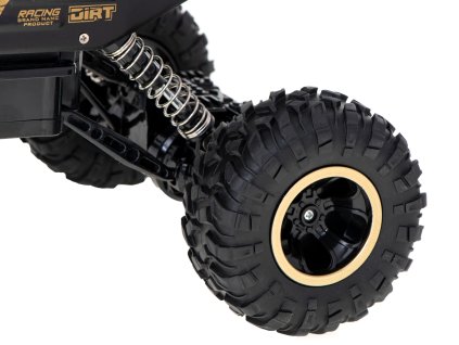 RC auto Rock Crawler 1:12 4WD METAL zlatá