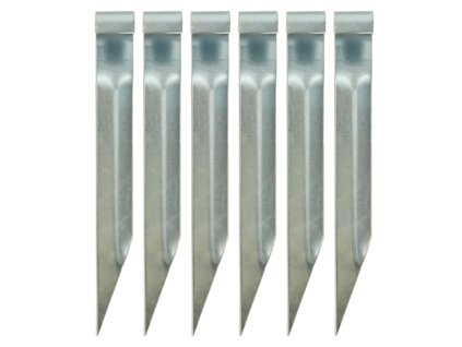 Kotwy haki do mocowania trampoliny hustawki bramek 6 szt 35 x 4 cm 167500