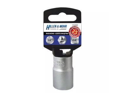 Hlavice 6-hran 1/2" 27 mm s držákem