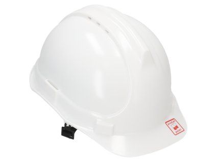 Bílá pracovní přilba BH1093