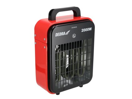 Elektrický ohřívač 2kW DED9920B (Farba Červená)