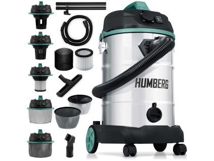 Průmyslový vysavač 30L 1600W HM-402