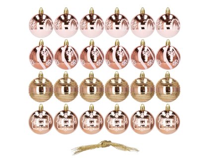 93713 ca0867 bombki choinkowe 6 cm 24 szt M0