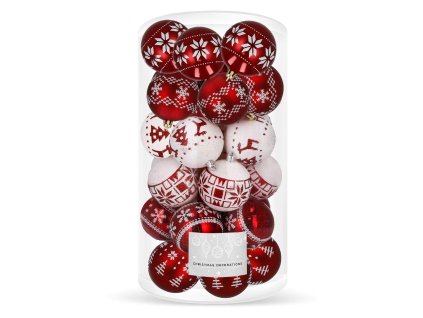 93040 ca0151 bombki choinkowe 5 cm 30 szt M0