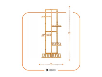 181479 ga0199 kwietnik drewniany 20x40x102 cm M0